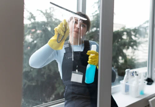 Nettoyage de vitres intérieures et extérieures à Chantraines